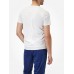 Men White Solid Round Neck T-shirt Men White Solid Round Neck T-shirt